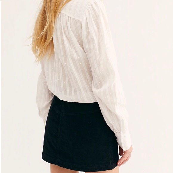 Free People mini skirt in black - Picture 5 of 8